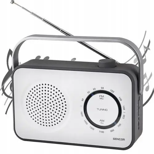 Miniradio Sencor SRD2100W biały