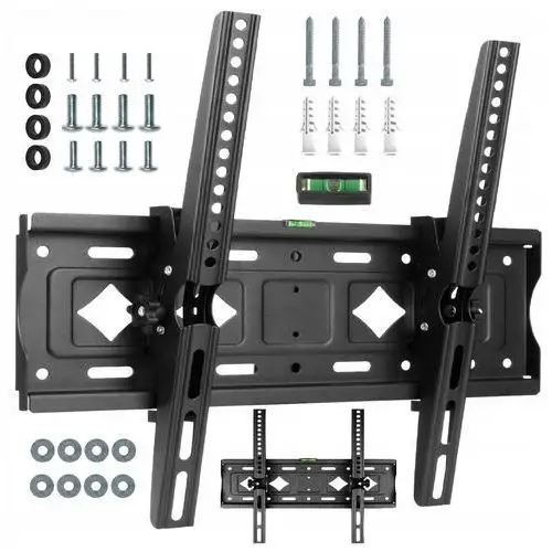 Mocny Uchwyt do Telewizora 25-80 cali 80kg Regulacja nachylenia