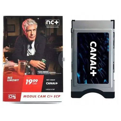 Moduł CI+ Cam Telewizja na kartę Nc+ Tnk Start+ 1m