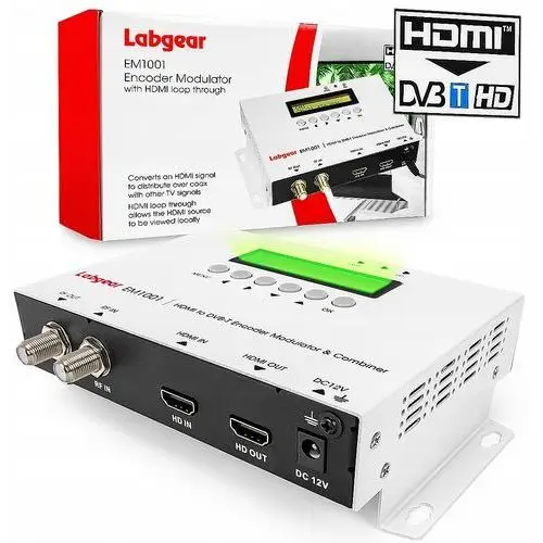 Modulator Hdmi do Dvb-t Vhf/uhf Hdmi In/out 35 Mer