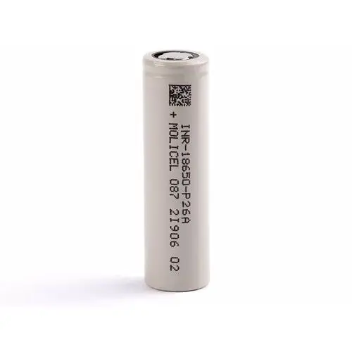 Molicel INR 18650 - P26A Akumulator 2600mAh 35A 3,6V - 3,7V Li-ion