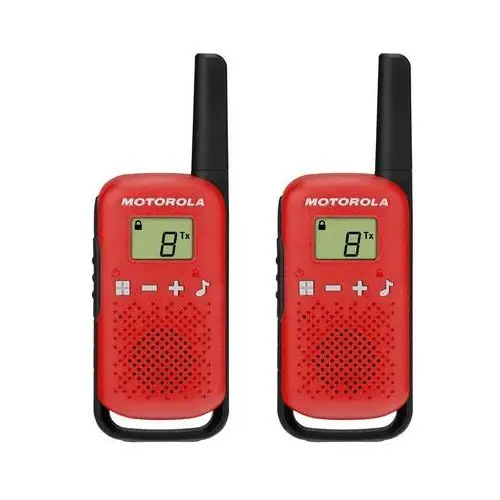 Radiotelefon MOTOROLA Talkabout T42 Czerwony + Zamów z DOSTAWĄ JUTRO! +