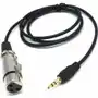 Kabel mikrofonowy xlr - mini jack 3.5 mm mcable-xlr Mozos Sklep on-line