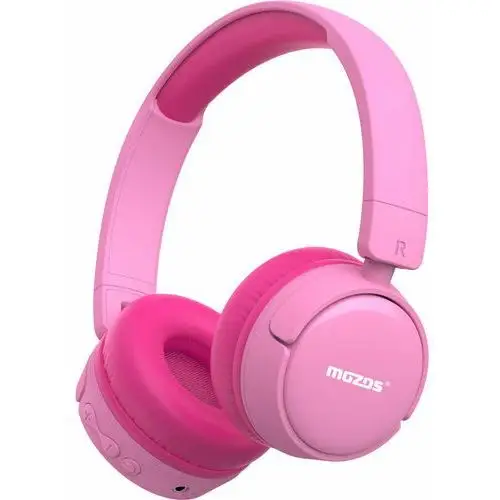 Mozos Kid3 Różowe Słuchawki Bluetooth Dla Dzieci