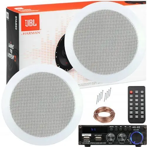 Nagłośnienie Sufitowe Jbl 130mm Do Domu Kuchni Salonu Biura Bluetooth Radio