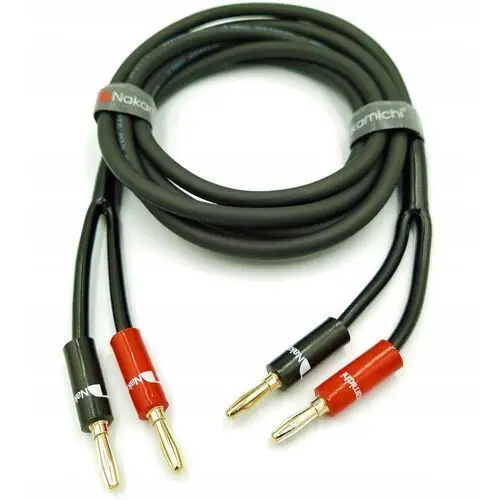 Nakamichi Kabel Głośnikowy Ofc 2x1,5mm Banany 2m