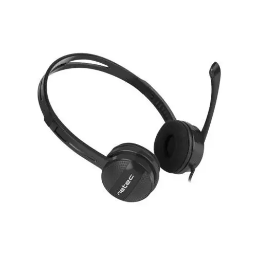Słuchawki nauszne canary nsl-1295 kolor czarny- natychmiastowa