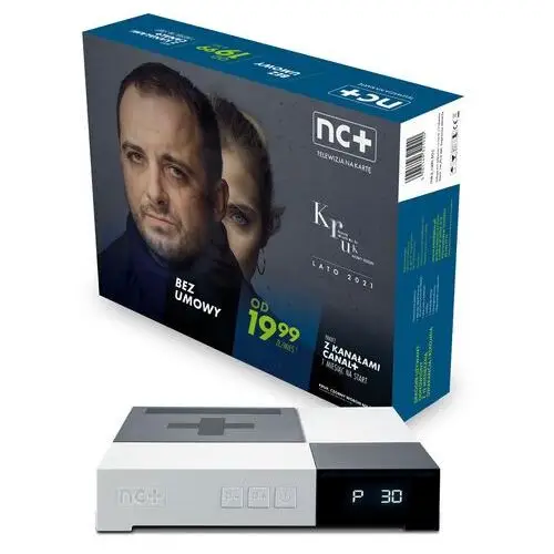 Nc+ Dekoder bg5 z usługą telewizja na kartę (130 kanałów,1 m-c na start z canal +)