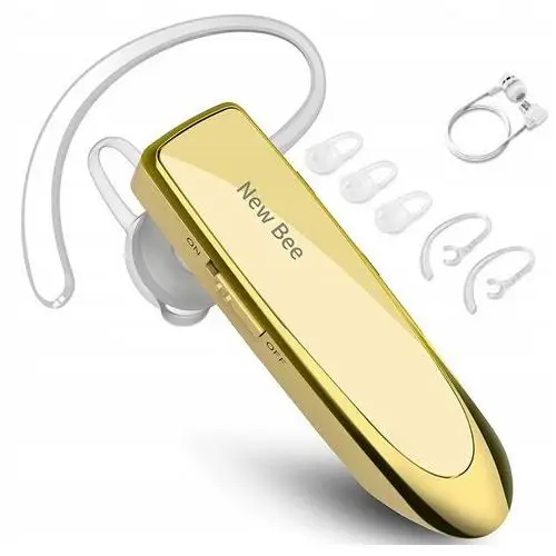 New Bee LC-B41 Bezprzewodowa Słuchawka Do Ucha Bluetooth 5.0 Złota