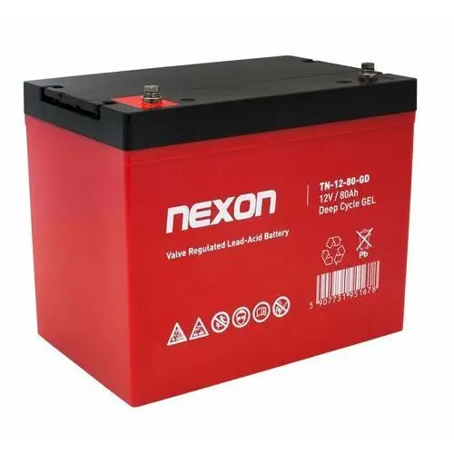 Akumulator gel 12v 80ah Nexon