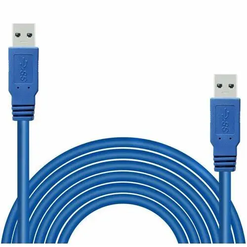 Kabel Przewód USB 3.0 typ A (M) Dwukierunkowy 1m