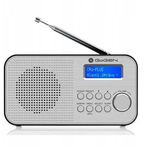 Nowoczesne Radio Cyfrowe Kuchenne Dab+ Fm LCD