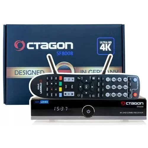 Octagon SF8008 4K Combo DVB-S2X/T2/C Enigma 2 Openatv 7.4 Cccam Oscam Iptv