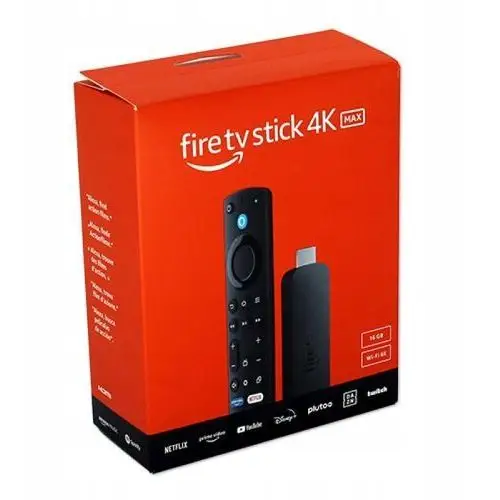 Odtwarzacz Amazon Fire Tv Stick 4K Max 16 Gb Alexa Netflix, Wi-Fi 6e