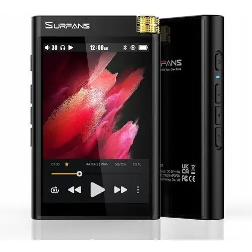 Odtwarzacz MP3 HiFi Bluetooth 3.5 cala bezstratny Surfans F28