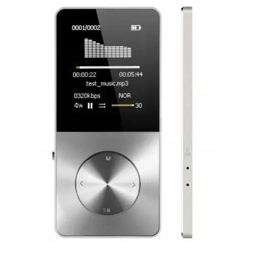 Odtwarzacz MP3 T1 Ebook 16GB Srebrny Nowy Model