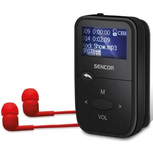 Odtwarzacz MP3 Wma radio Fm Sencor 8GB LCD 1.1