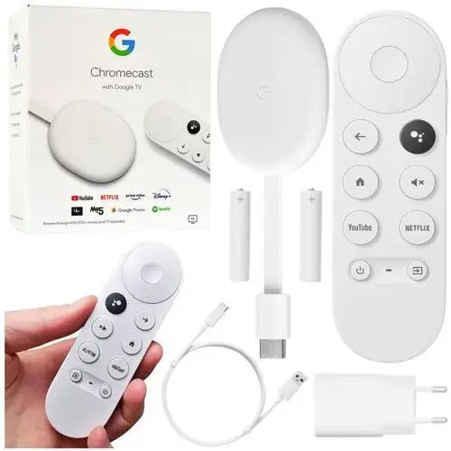 Odtwarzacz Multimedialny Google Chromecast Android 4.0 Tv Hd Wifi Smart 4GB