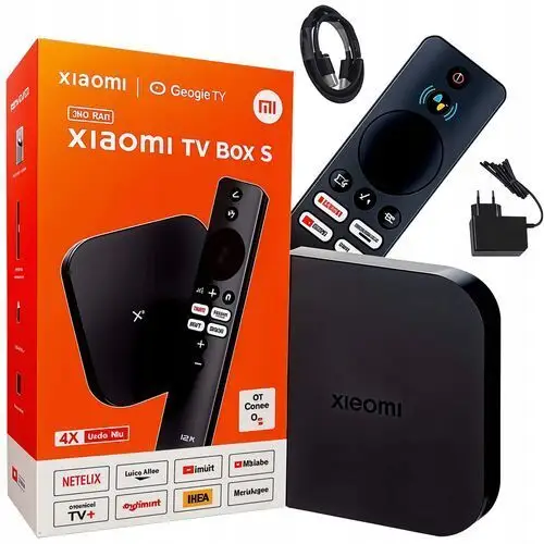 Odtwarzacz Multimedialny Kompaktowy Xiaomi MI Box S Smart Tv