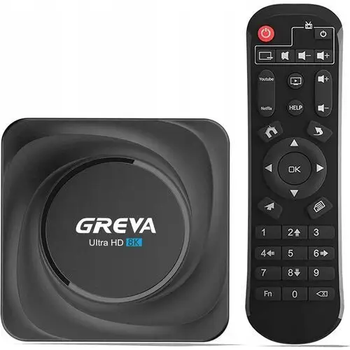 Odtwarzacz Multimedialny Tv Box Greva Android 11 8/128GB RK3566 pilot 4K 5G