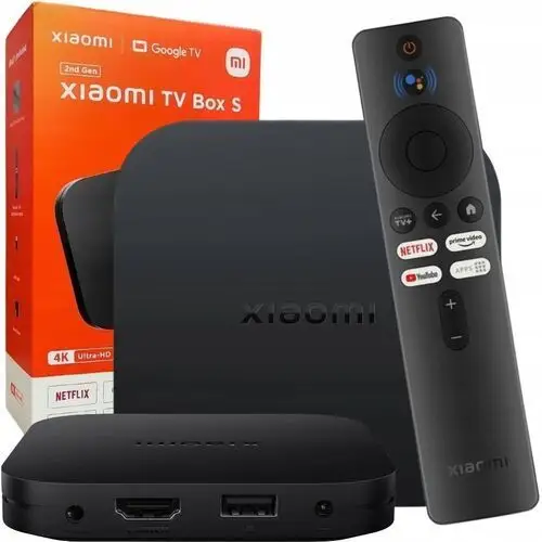 Odtwarzacz multimedialny Xiaomi Tv Box S 2 Generacje 4K Bluetooth
