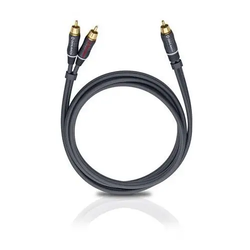 Oehlbach Kabel audio, cinch 23705, [2x złącze męskie cinch - 1x złącze męskie cinch], 5 m, antracytowy