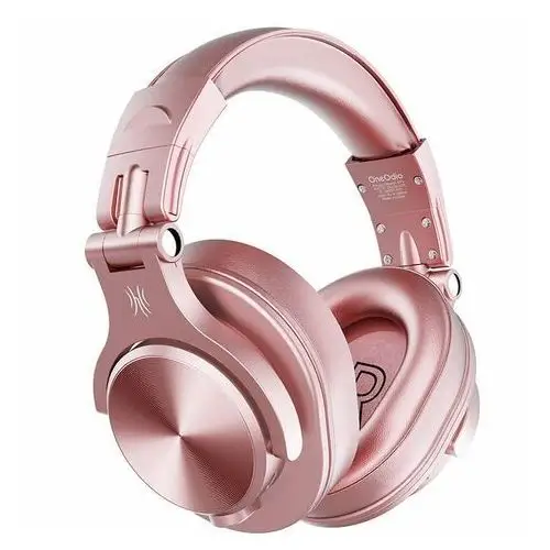 Oneodio Fusion A70 - nauszne - Bluetooth 5.2 - różowy, Fusion A70 pink