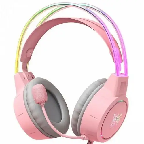 Słuchawki x15 pro rgb różowy Onikuma