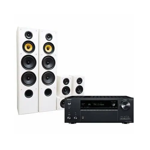 Onkyo Kino domowe tx-nr696b + taga tav-606 biały
