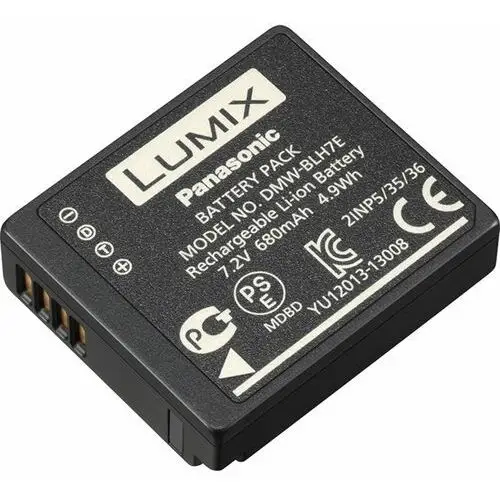 Panasonic Akumulator zamienny dmw-blh7e, odpowiedni do: panasonic, li-ion, 7.2 v, 680 mah