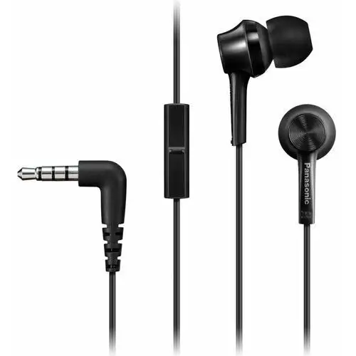 Panasonic Canal type RP-TCM115E-K In-ear, 3.5mm (1/8 inch), Microphone, Black, Panasonic