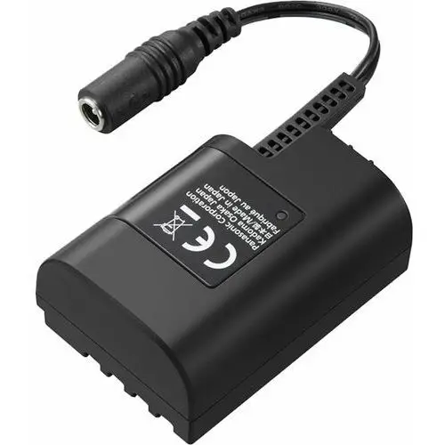 Panasonic DMW-DCC12 adapter prądu stałego do zasilacza DMW-AC10 (obsługa aparatu przy zasilaniu sieciowym 240 V AC zamiast zasilania bateryjnego), DMW-DCC12GU
