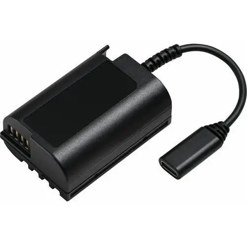 Panasonic DMW-DCC18 adapter prądu stałego do akumulatora DMW-BLK22 (obsługa aparatu przy zasilaniu sieciowym 240 V AC zamiast zasilania bateryjnego), DMW-DCC18GU