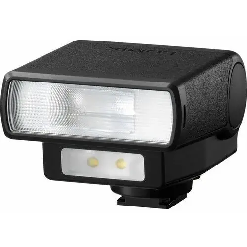 Panasonic DMW-FL200 zewnętrzna lampa błyskowa (GN20 (ISO100m) i odbicie światła, możliwość połączenia bezprzewodowego), czarna
