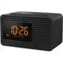 Panasonic RC-800 radio FM z budzikiem (możliwość zapisania 10 stacji, duży wyświetlacz, funkcje timera, pełnozakresowy głośnik o średnicy 5cm), czarne Sklep on-line