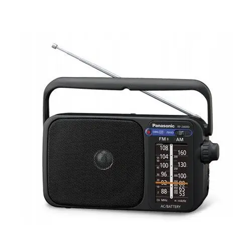 Panasonic RF-2400D Radio przenośne Czarne Fm/am