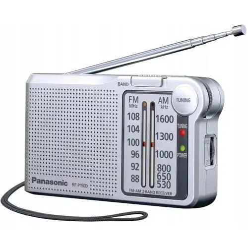 Panasonic RF-P150D Radio przenośne Afc Srebrne Led