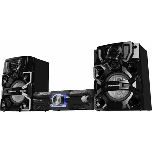 Panasonic SC-AKX710 mini system Power Audio (Bluetooth, D.Bass Beat, głośnik niskotonowy 20cm, aplikacja MAX Juke, Local Preset EQ, karaoke), czarny