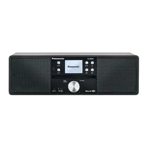 Panasonic sc-dm202eg-k 24w bluetooth radio fm, dab+ czarny