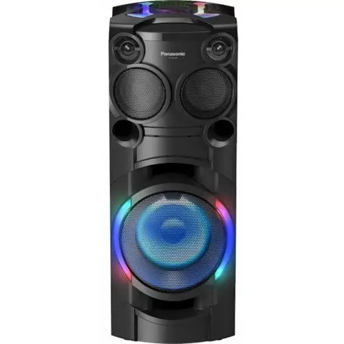 Panasonic SC-TMAX40 Bezprzewodowy głośnik imprezowy (1200W, głośnik niskotonowy 20cm, AIRQUAKE BASS, DJ Jukebox, Local Preset Equalizer), czarny, SC-TMAX40E-K