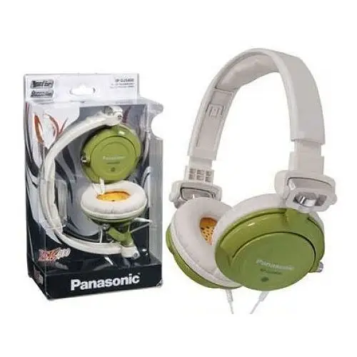Panasonic Słuchawki nauszne rp-djs400 zielone