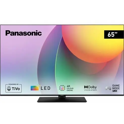 Panasonic TB-65W60A telewizor LED 4K Ultra HD technologią TiVo 65" (DVB-T2/HEVC, 4K Color Engine, Dolby Vision, Dolby Atmos, tryb Game Mode Plus)