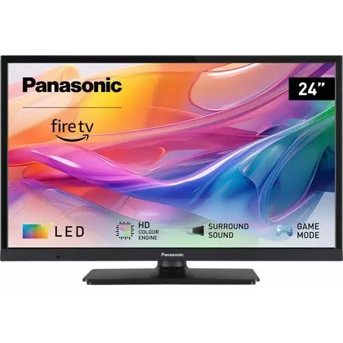 Panasonic TV-24S50A telewizor LED HD z innowacyjnym systemem Premium Fire TV 24" (DVB-T2/HEVC, HD Color Engine, HDR, tryb Gry, Media Player)