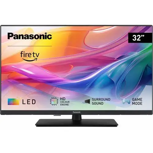 Panasonic TV-32S50A telewizor LED HD z innowacyjnym systemem Premium Fire TV 32" (DVB-T2/HEVC, HD Color Engine, HDR, tryb Gry, Media Player), TV-32S50AEZ