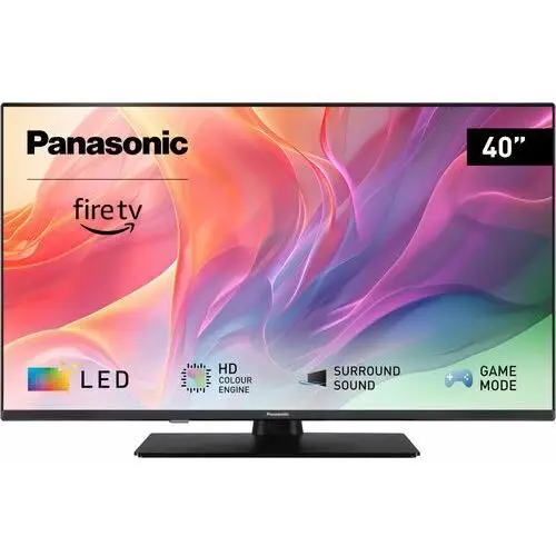 Panasonic TV-40S55A telewizor LED Full HD z innowacyjnym systemem Premium Fire TV 40" (DVB-T2/HEVC, HD Color Engine, HDR, tryb Gry, Media Player)