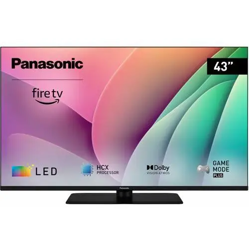 Panasonic TV-43W80A telewizor LED 4K z innowacyjnym systemem Premium Fire TV 43" (DVB-T2/HEVC, HCX, Multi HDR, Game Mode Plus, Surround Sound Pro)