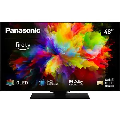 Panasonic TV-48Z80A telewizor OLED 4K z innowacyjnym systemem Premium Fire TV 48" (DVB-T2/HEVC, procesor HCX, Game Mode Extreme, Surround Sound P