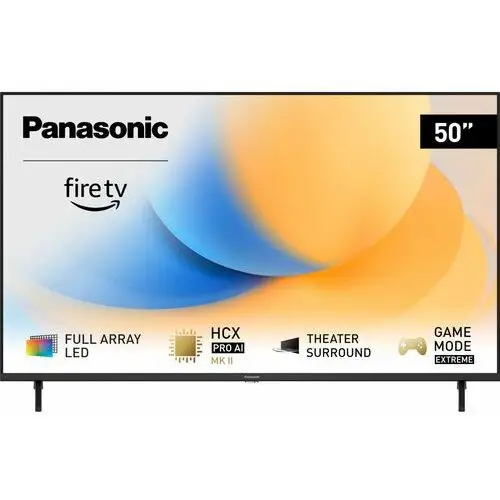 Panasonic TV-50W90AEG 50" LED 4K 144Hz Smart TV Dolby Vision IQ Dolby Atmos HDMI 2.1 DVB-T2