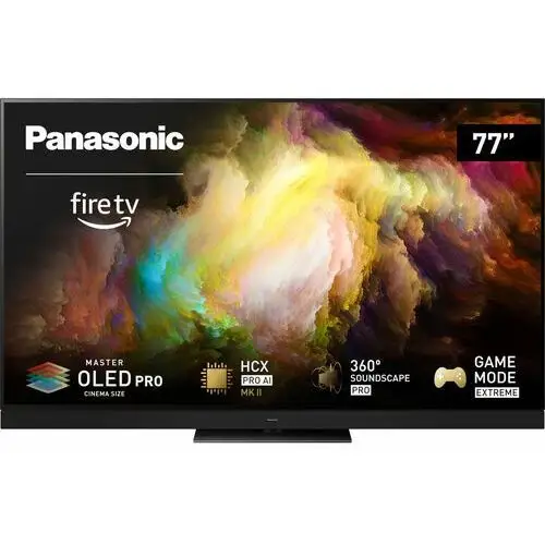 Panasonic TV-77Z93A telewizor OLED 4K HDR z innowacyjnym systemem Premium Fire TV 77" (DVB-T2/HEVC, Master OLED Pro Cinema size, HCX Pro AI MK II)