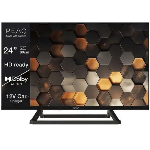 Telewizor PEAQ PTV 24H-5024E 12V 24" HD Multituner